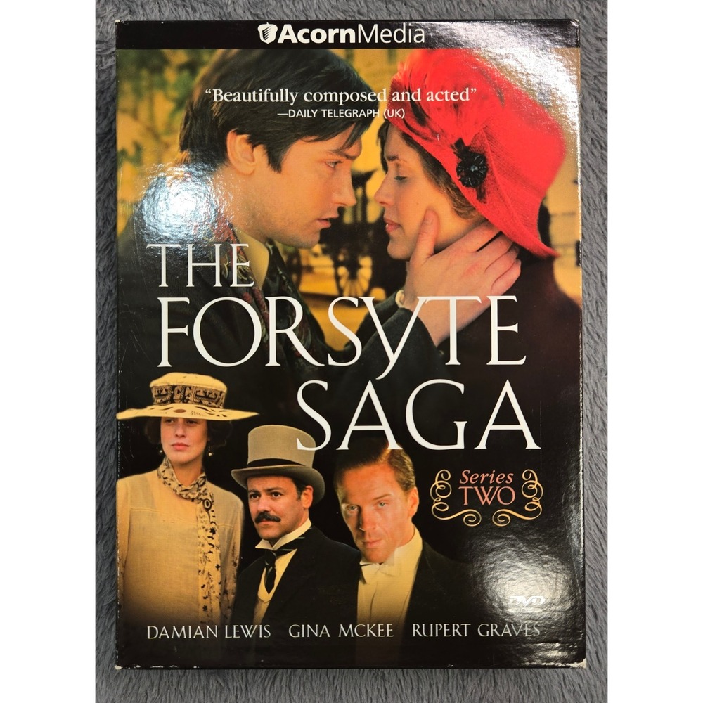 The Forsyte Saga Series 2 DVD Set Damian Lewis Gina McKee Acorn Media British TV